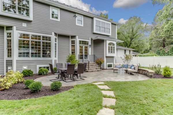 Concrete Patio Landscaping in New Baltimore