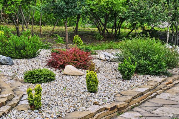 Rock Landscaping in New Baltimore