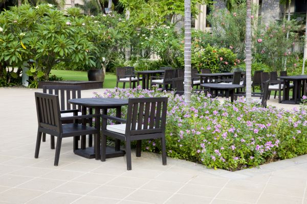 Courtyard Landscaping in New Baltimore