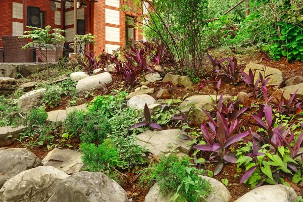Rock Garden Landscaping in New Baltimore