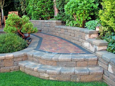 Stone and Brick Hardscapes